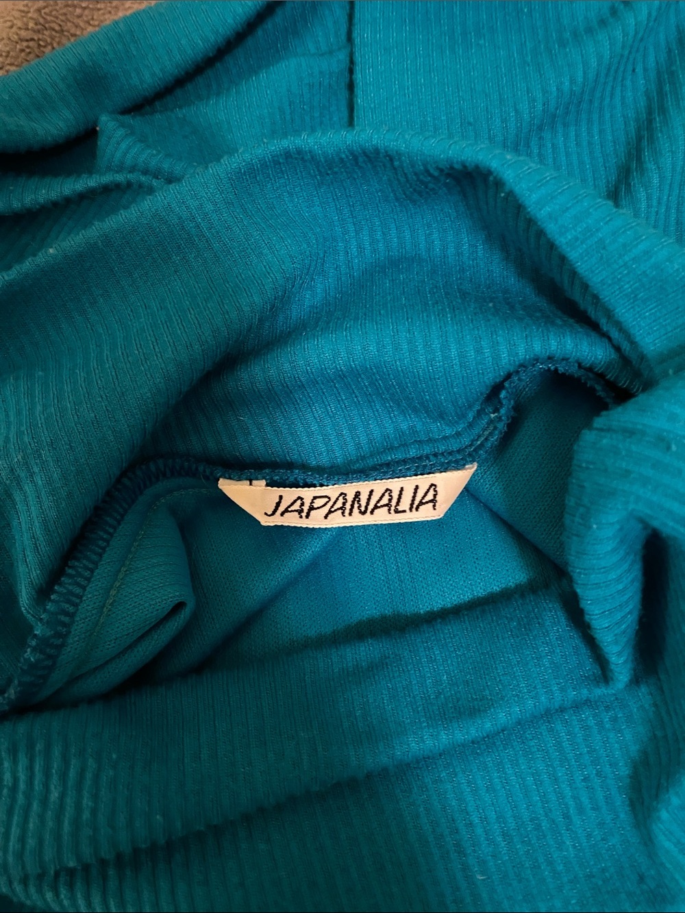 Japanalia vintage  1990’s  Teal Cocoon Dress - Women's Relaxed Fit - Picture 7 of 8